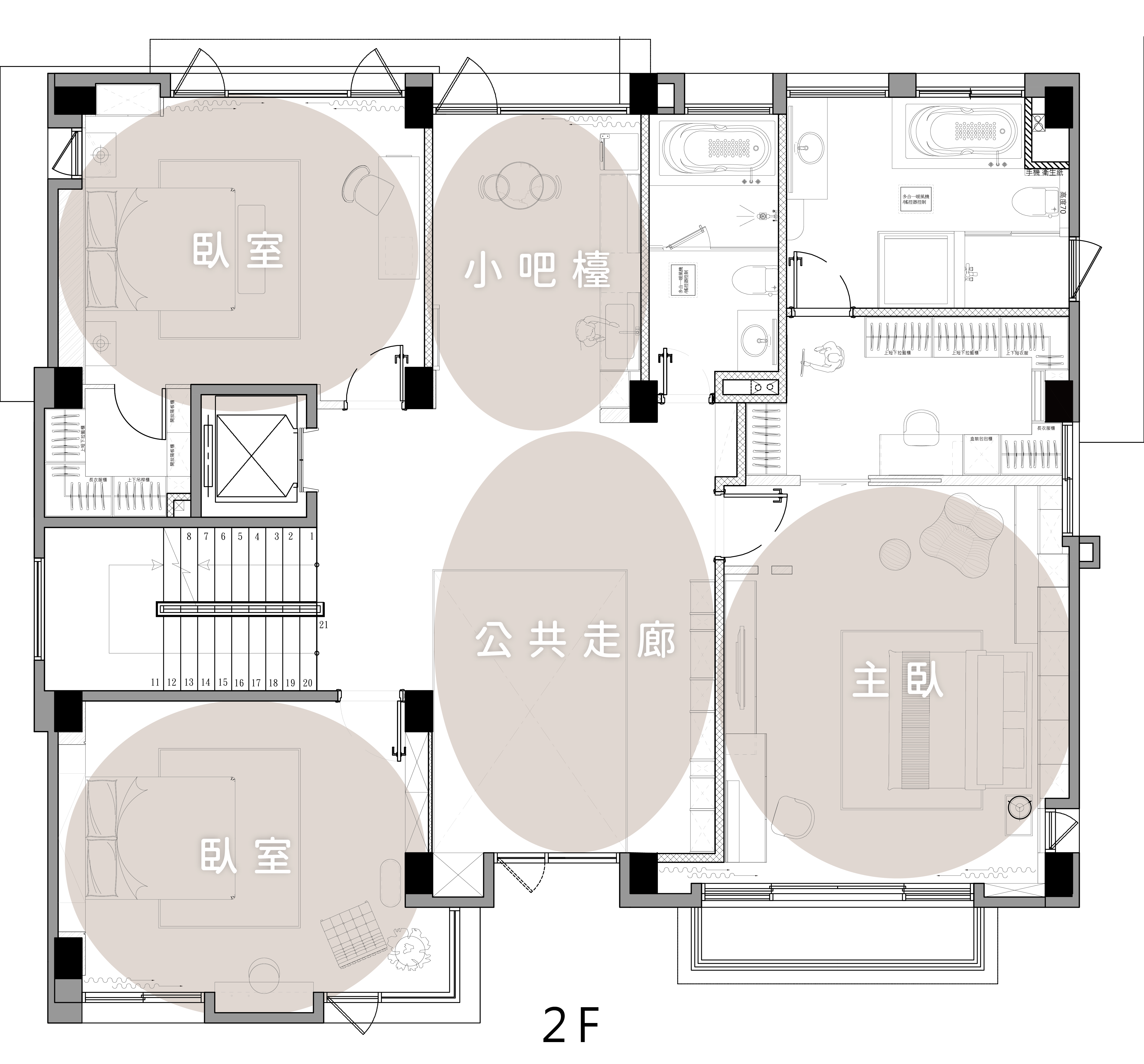 平面圖 2F