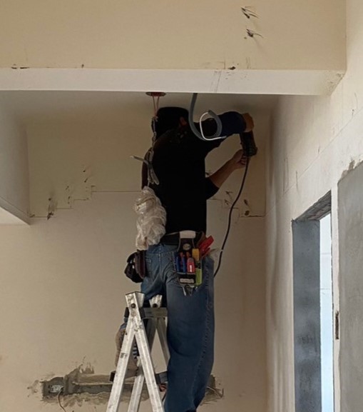 電線汰換與安全迴路規劃示意圖