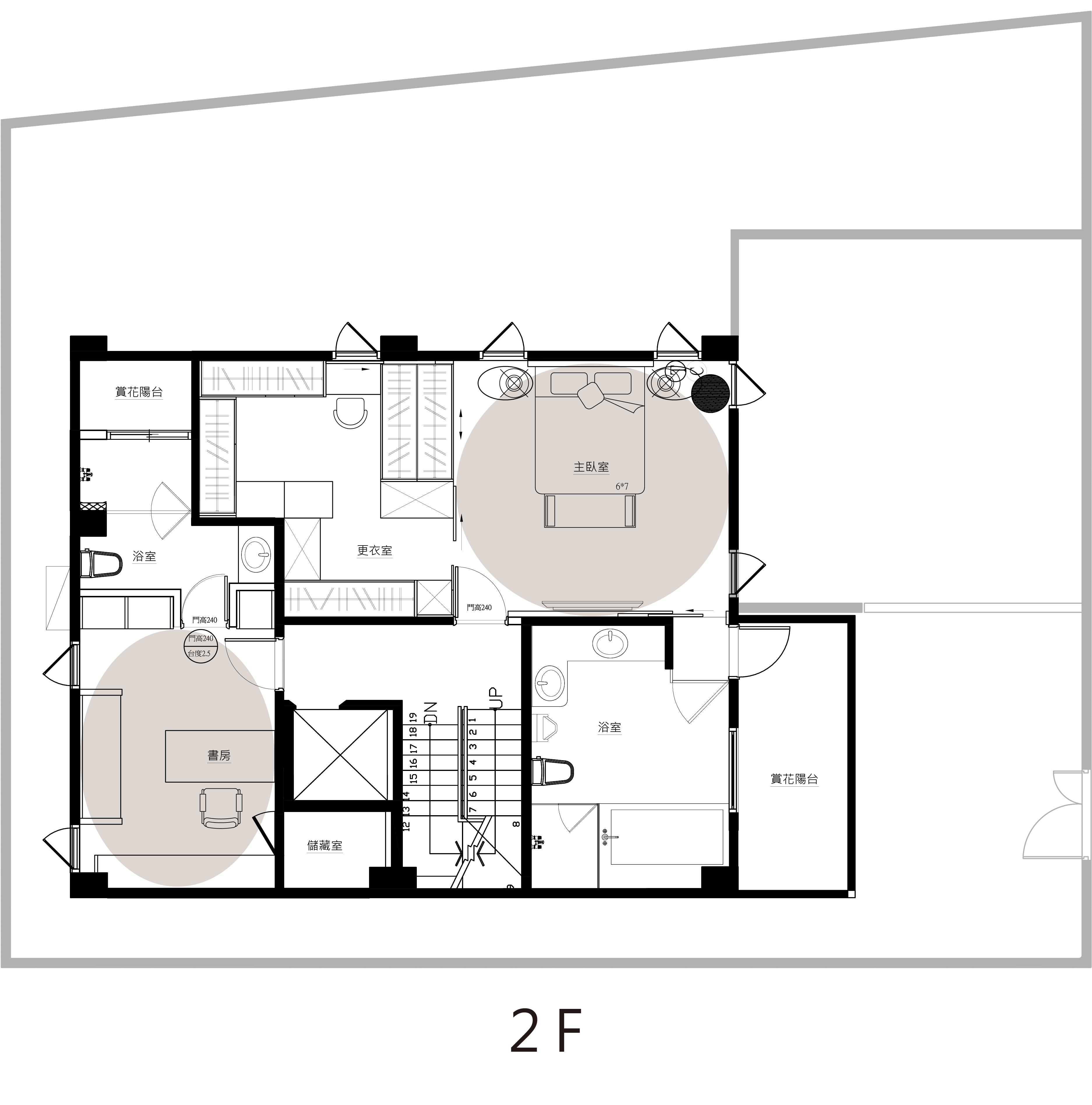 平面圖 2F